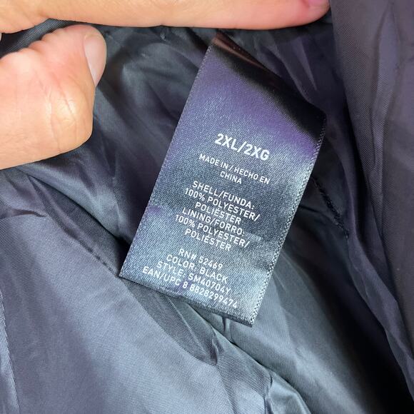 SwissTech Mens Pants Black Snow Sking Winter Insulated Zipped Pockets 2XL - Picture 5 of 11